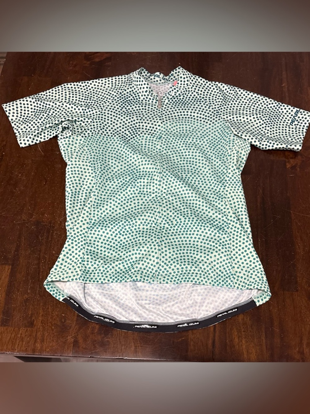Pearl Izumi Short Sleeve Polka Dot Cycling Jersey Women's Size L